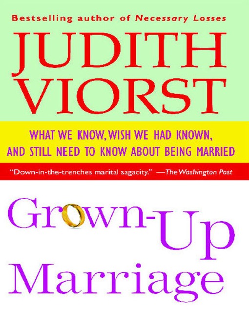 Cover image for Grown-Up Marriage